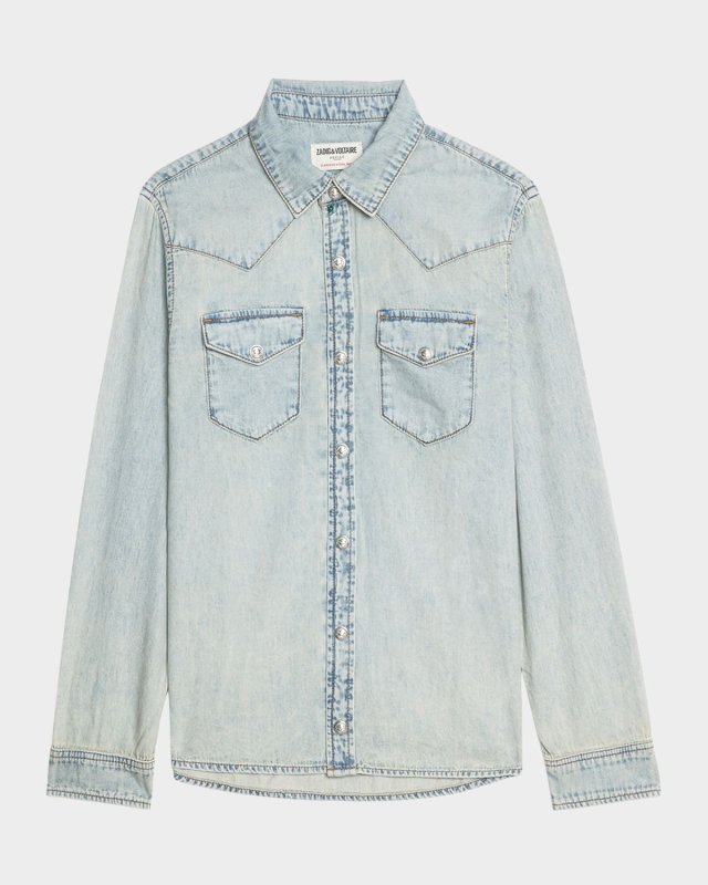 Saby Studded Denim Shirt